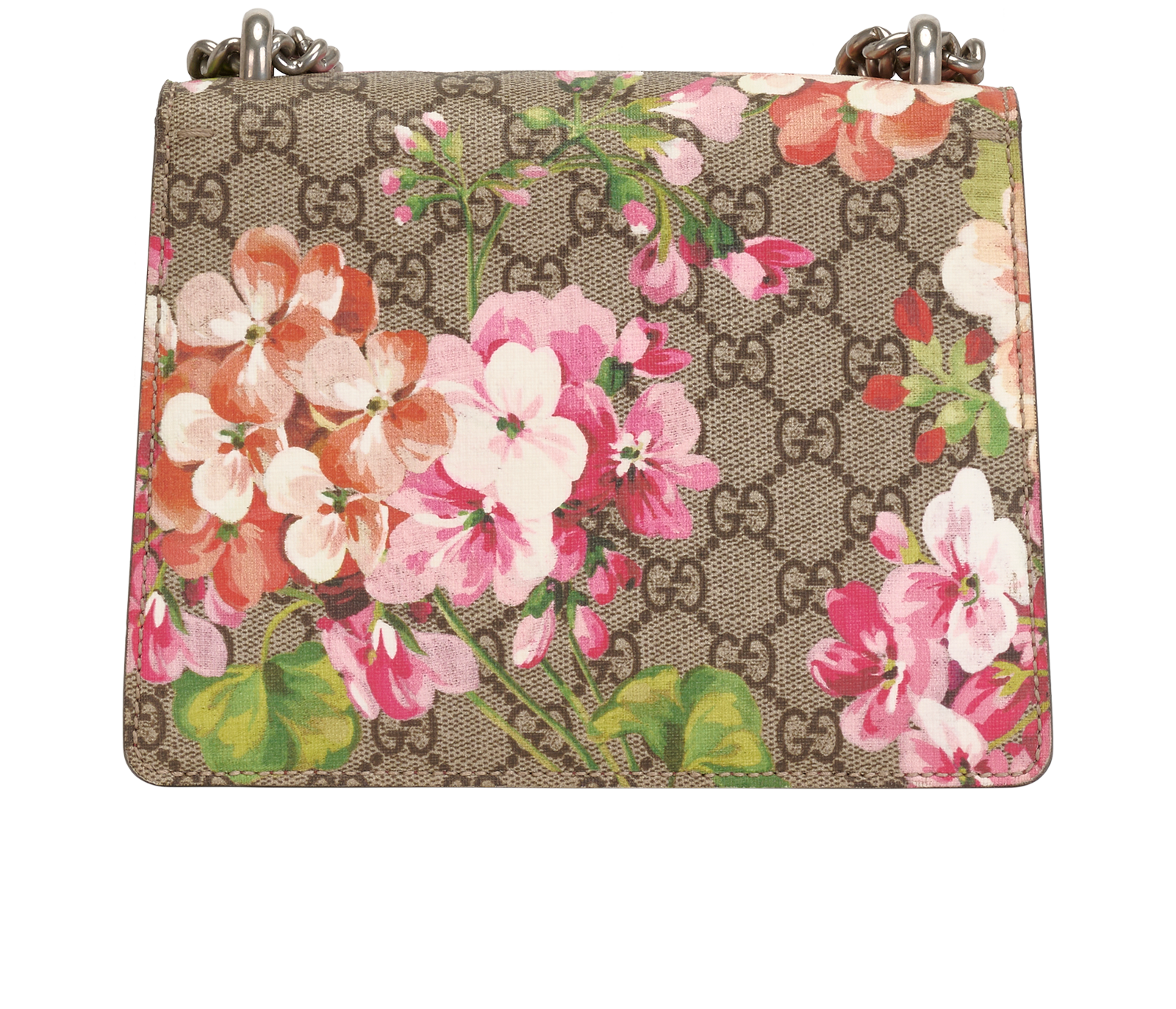 Dionysus Blooms WOC, &pound;750, Handbags, Beige/Pink, Canvas, Back view